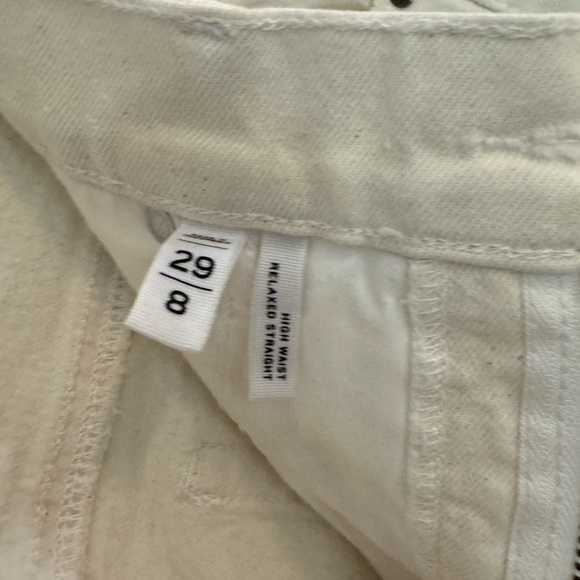 Loft Off-white Jeans Size 8/29 - Picture 3 of 4